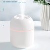 Ultrahumifier Micronebulizador Humedificador Ultrasónico Difusor Luz Led