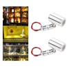 2 Pcs Mini LED Spotlight DC12V 1W 30° Angle Indoor