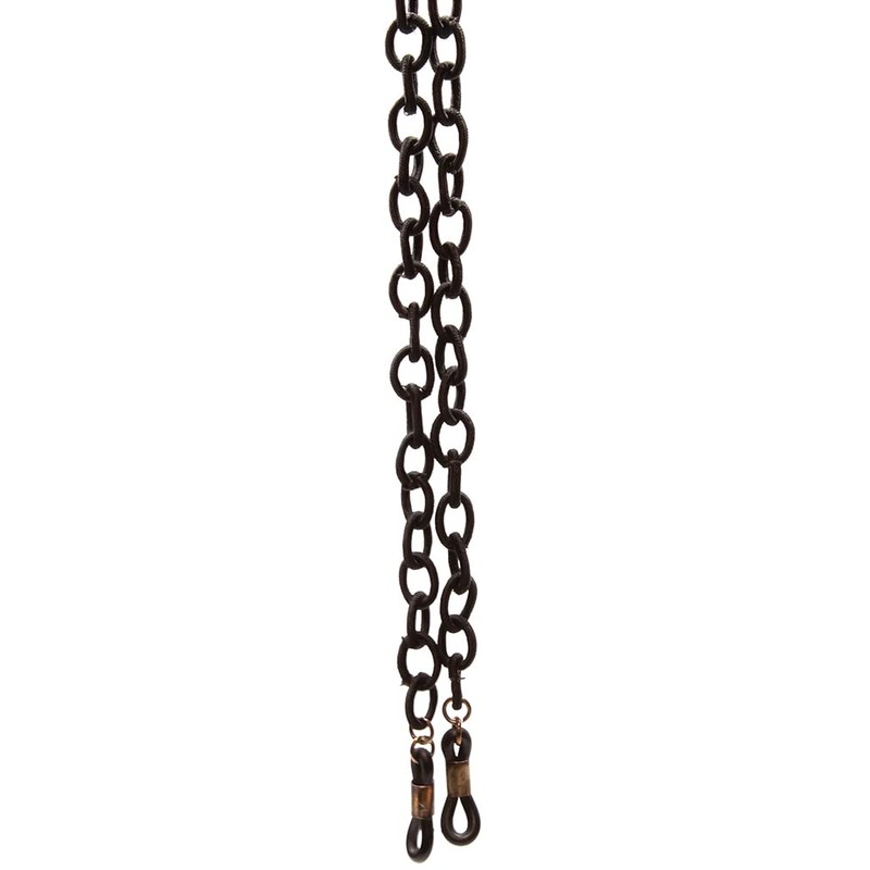 Calabria Eyeglass Necklace SJ-0743 in Black