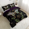 CVHOUSE Sun and Moon Comforter Set Queen Size, Butterfly Hippie