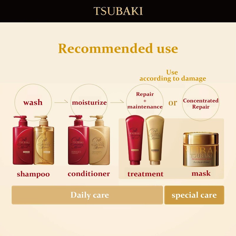 Tsubaki Premium Repair Volume Shampoo Refill 660ml