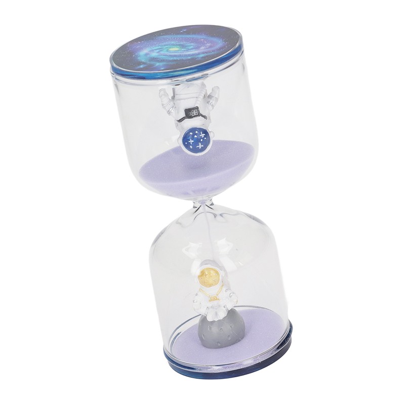 Decorative Sand Timer Clock Space Man Educational Hourglass for Office