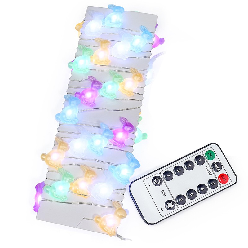 Bunny Shaped 40LED Copper Wire Light 3 Meter String Light