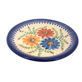 Polish Pottery Autumn Burst Dinner Plate