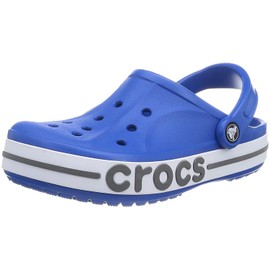 Crocs - Zuecos Unisex para Adultos, Cobalto Brillante/Gris Pizarra, 12 Women/10 Men