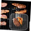 Mobestech Portable Stainless Steel Barbecue Mesh Grill Net Lightweight Outdoor