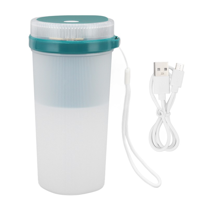300ml USB Charging Electric Juicer Cup Security Lock Blender with