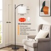 60" Floor Lamps with Remote Control & Bulb, Colors Temperature