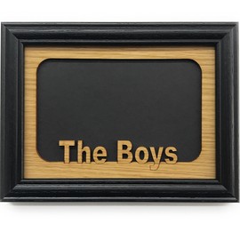 The Boys Picture Frame Wooden - 5x7 Frame Holds 4x6 Photo