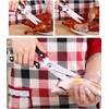 ZONADA Set of Two Kitchen Scissors Stainless Steel Poultry Shears