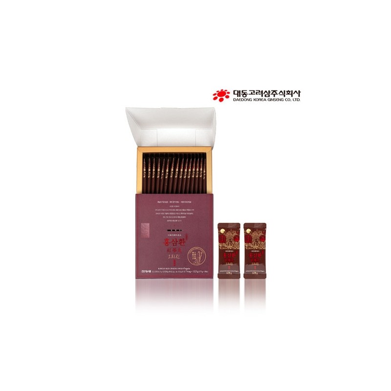 Daedong Goryeo Sam Red Ginseng Hwan Origin 3.75g 30 Sachets