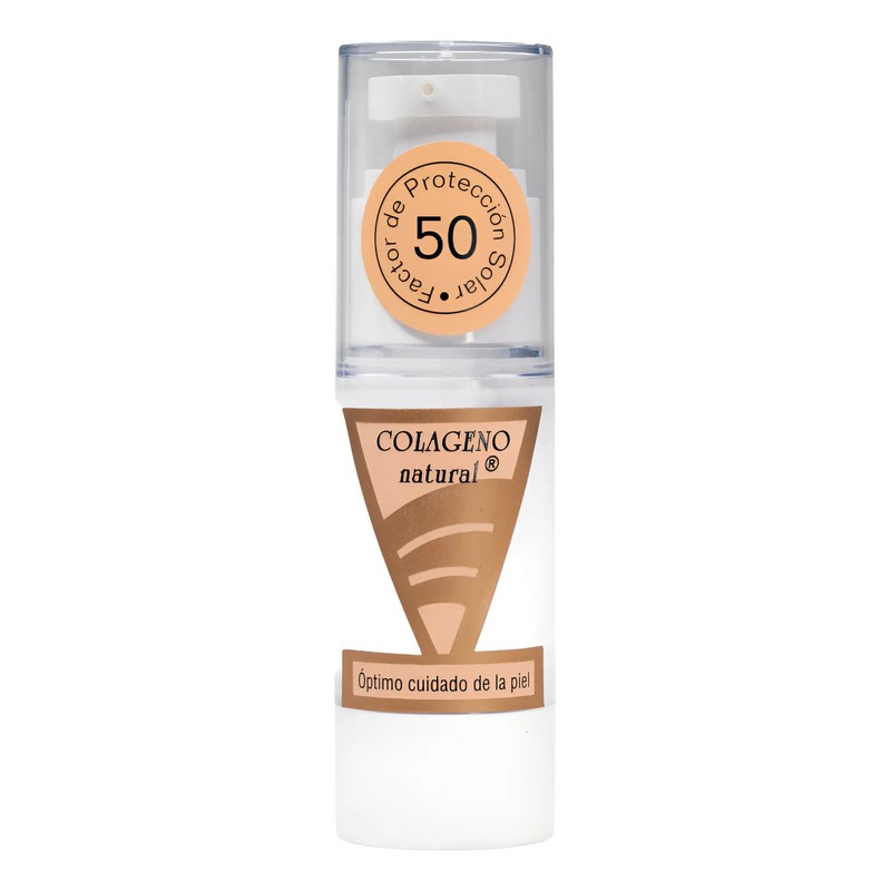 Bloqueador Solar Crema Colágeno Natural Fps 50 30 Ml