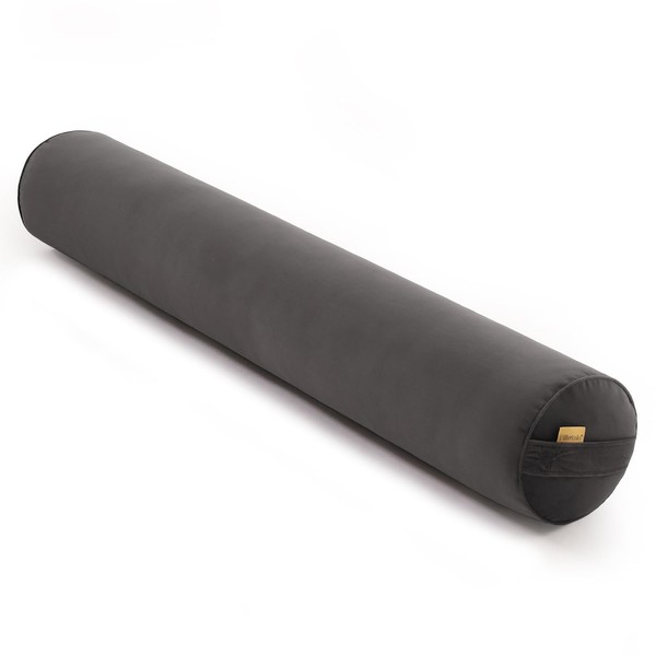 Ailuteie Long Pillow for Bed – Round Bolster Pillow for