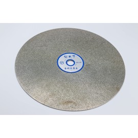 TechDiamondTools 8 inch Diamond Lapidary Faceting Flat Lap Disc 270 grit