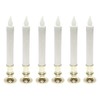 Gerson 9 inch battery operated candolier candle lamp with timer