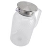 Water Pitcher with Lid and Handle 1500ml Acrylic Heat Resistant