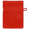 Wash Mitt "Premium" red, 17 x 22 cm, quality 470g/m²