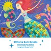 DJECO Scatola di mosaici Il Canto delle Sirene (39423), Multicolore