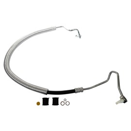 TRQ Power Steering Pressure Line Hose Compatible with 2011-2014 Ford Edge 11-15 Lincoln MKX MKZ