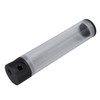 240mm Reservoir Water Cooling Cylindrical 4 Holes G1/4 Thread Acrylic