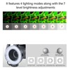 Asixxsix Macro Ring Flash, 3000-15000K 48 LEDs Adjustable LED Ring