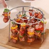 Stainless Steel Air Fryer BBQ Set Air Fryer Grill Skewer