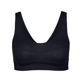 CALIDA Women's Elastic Bustier with Wide Soft Waistband, Naturally Breathable and Soft Single Jersey Quality, Dark Lapis Blue