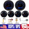 RYSJM 6 Gauge Set with Sensor 85mm GPS Speedometer 0-80MPH&Tachom
