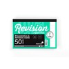 Luxpad A6 Gluebound Revision & Presentation Cards - White. 50