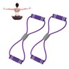 2 Pcs Resistance Band with Handles,Figure 8 Resistance Band,Suitable for