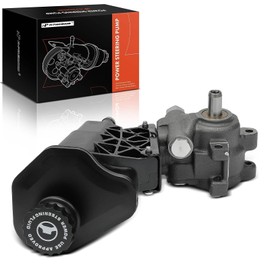 A-Premium Power Steering Pump, with Reservoir, Compatible with Dodge Ram 2500 2003-2007, Ram 3500 2003-2007, without ZF Type Pump, Replace # 5073241AA, PSP1187