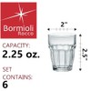 Bormioli Rocco Rock Bar 2.25 oz. Shot Stackable Tempered Beverage