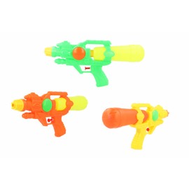 Henbrandt 2 x Drencher Neon Water Guns in 3 colours 31cm Water Pistols Kids Toys Summer Fun Paddling Pool Beach Soaker Outdoor Game Party Favour Loot Bag Fillers for Boys and Girls