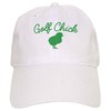 CafePress Golf Chick Cap Unique Adjustable Baseball Hat White
