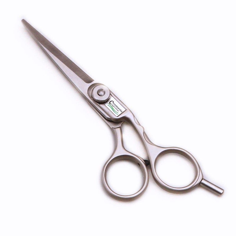 Takunoki G-5001 Stainless Steel Hair Cutting Scissors, Silver, Total Length: