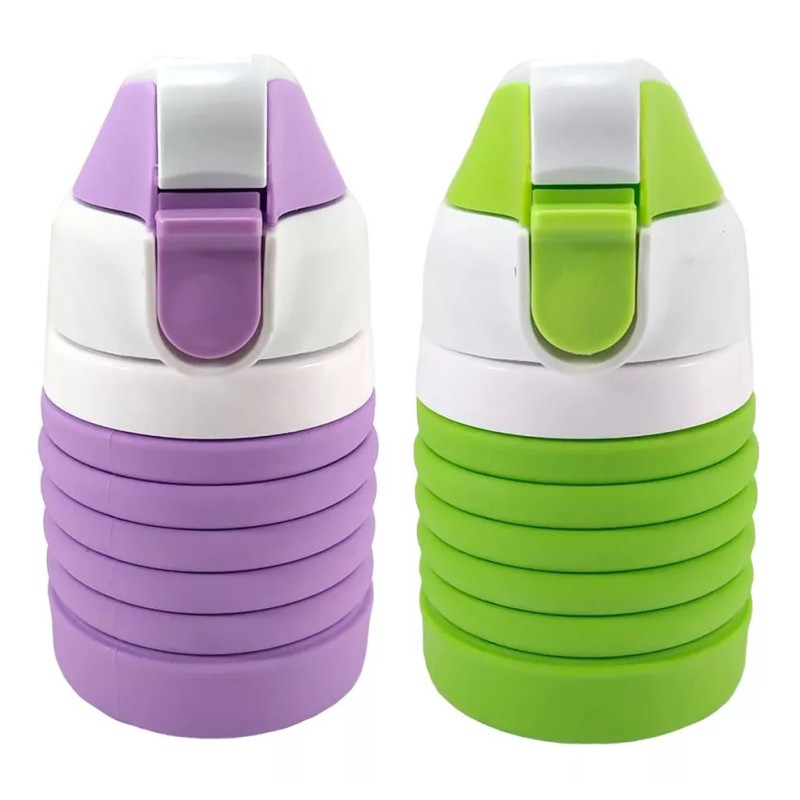 OEM Botella Termo 700ml Plegable Silicón Vaso Ecológico Portatil