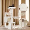 Wang Xin Three Layer Cat Tree with Cat Condo Scratch