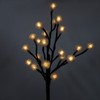 2pcs 20LED Solar Powered Fairy Lights Outdoor Dandelion Lamp Garden