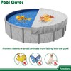 Goleray Round Pool Cover fits 8FT Above Ground Pools, 12FT