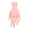 Tiardey Manicure Practical Flexible Bendable Mannequin Rubber Hand for Fake