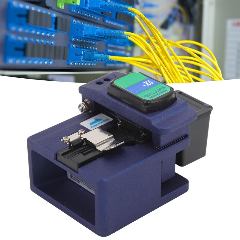 Optical Fiber Cleaver High Accuracy Automatic Return Fiber Cutter Cold
