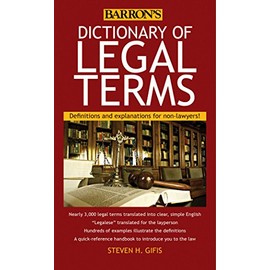Dictionary of Legal Terms