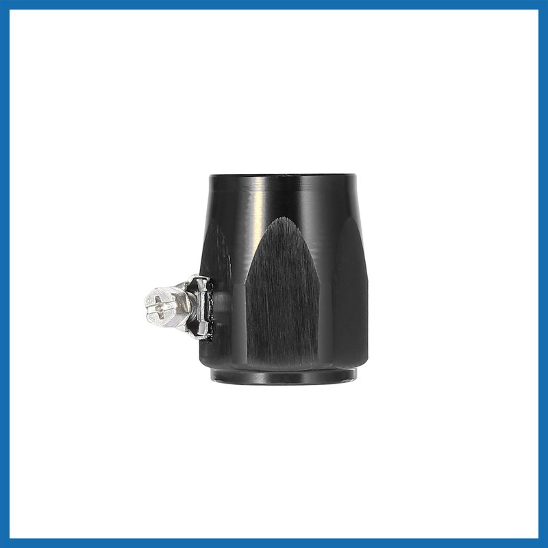 A ABSOPRO 4pcs AN16 Hex Hose Finisher Clamp Adapter Fitting