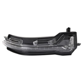 TRQ Right Passenger Side Mirror Turn Signal LED Clear Lens Compatible with 2018-2023 Volkswagen Atlas 2020-2023 Atlas Cross Sport VW1329106