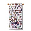 JXGZSO British Tea Towel London Kitchen Towel London Souvenir Gift