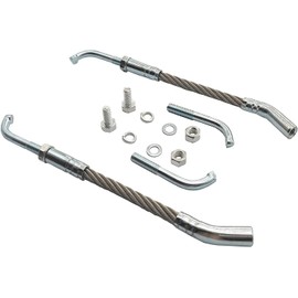 UcarSoon Carbide Ice Scratchers Kit Replacement for Reverse Non-Reverse Gear Equipped Snowmobiles Track Heights 2-1/2"
