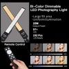 FEIFANTEAM Photography Lighting, Battery Powered Portable Handheld Wand Dimmable LED