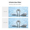 K&F Concept 82mm Star Filter Kit, 4 Points 6 Points