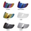 LOUJIN Motorcycle Windshield Helmet Lens Visor Full Face Fit for