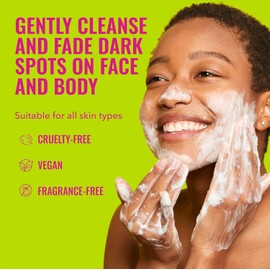 Good Molecules Brightening & Dark Spots Bar - Soap Free Face and Body Bar - Tranexamic, Kojic Acids and Niacinamide to Target Dark Spots - Skin Care